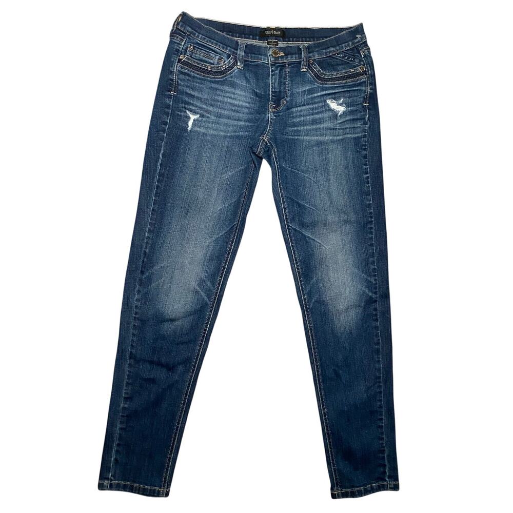 WHBM - Vintage Blue Wash Girlfriend Jeans - Women's Size 2